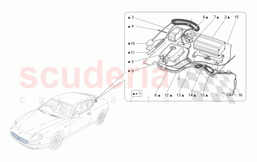 Part Diagram for Maserati 216106