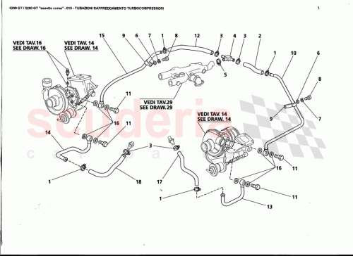 Part Diagram for Maserati 312020404
