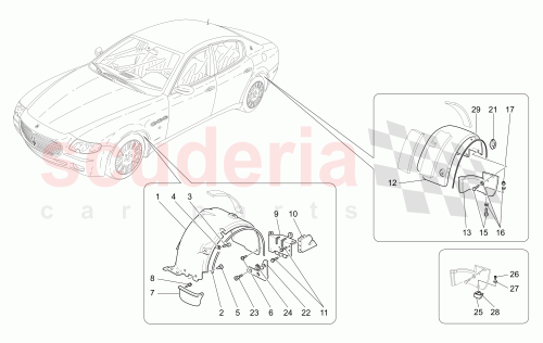 Part Diagram for Maserati 81234700