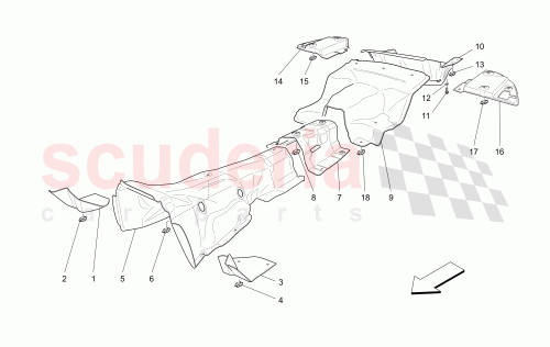 Part Diagram for Maserati 82216600