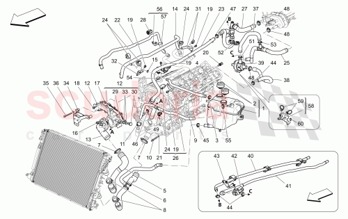 Part Diagram for Maserati 670003067