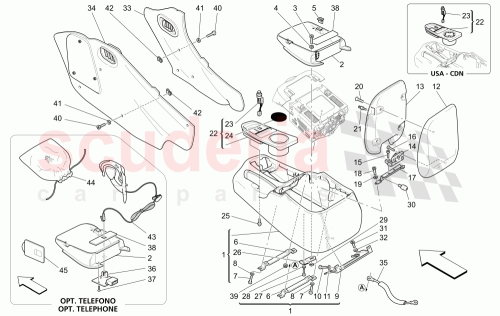 Part Diagram for Maserati 68346427