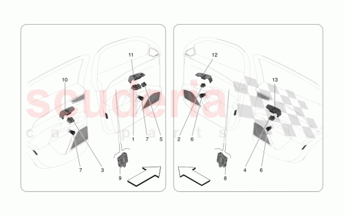 Part Diagram for Maserati 670271954