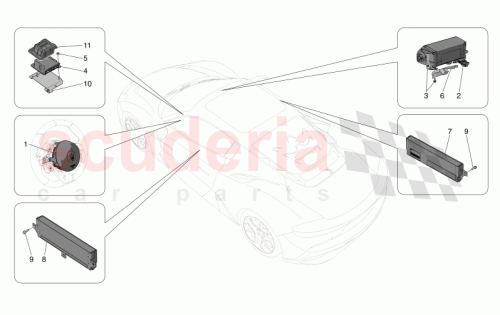 Part Diagram for Maserati 670214389