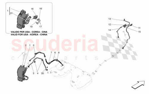 Part Diagram for Maserati 670160941