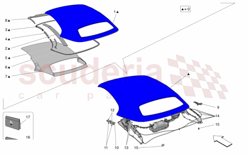Part Diagram for Maserati 673014065