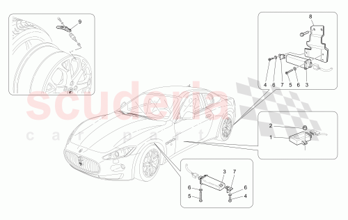 Part Diagram for Maserati 216322