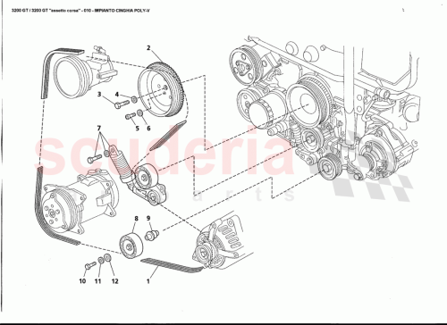 Part Diagram for Maserati 585023700