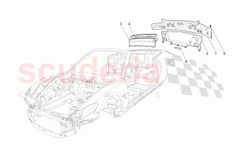 Part Diagram for Maserati 81516700
