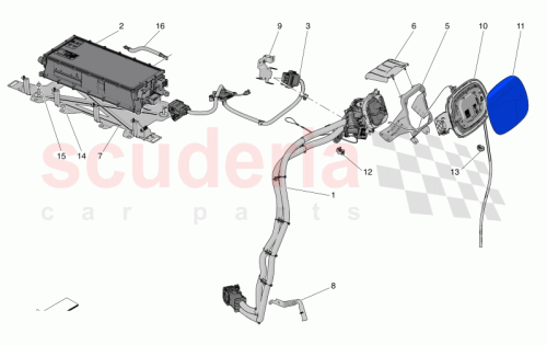 Part Diagram for Maserati 675002158