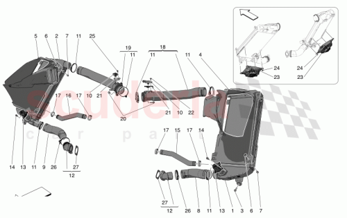 Part Diagram for Maserati 675001353