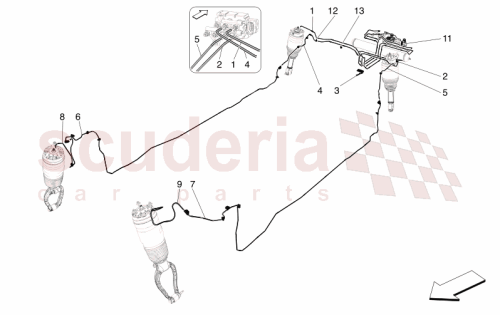 Part Diagram for Maserati 670311084