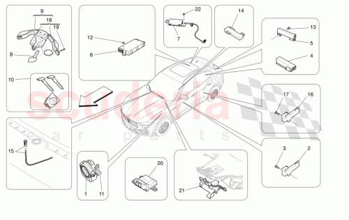 Part Diagram for Maserati 670150619