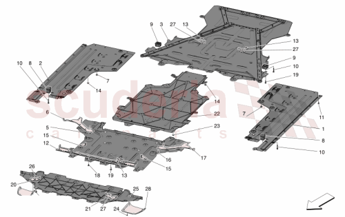 Part Diagram for Maserati 670217887