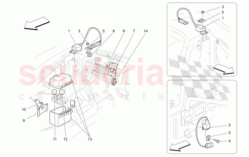 Part Diagram for Maserati 190321