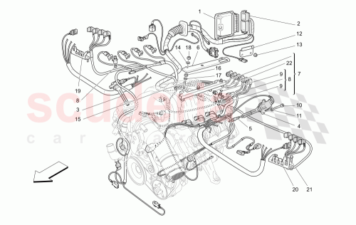 Part Diagram for Maserati 192637