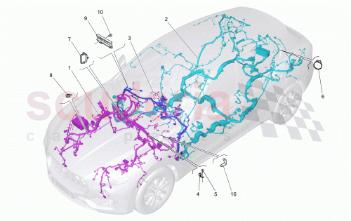 Part Diagram for Maserati 670037953