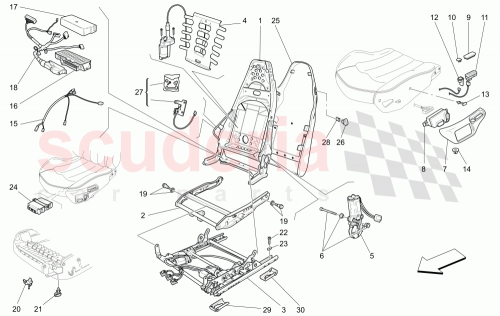 Part Diagram for Maserati 980138112