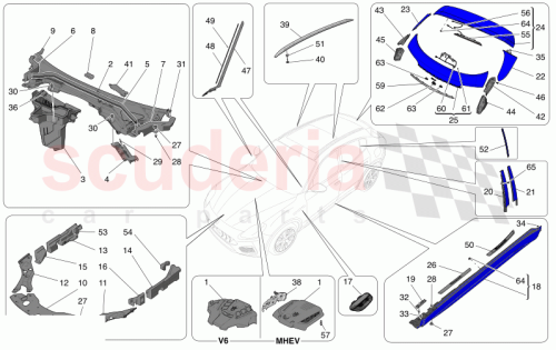Part Diagram for Maserati 670212152