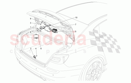 Part Diagram for Maserati 670033145