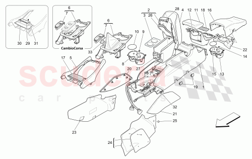 Part Diagram for Maserati 981500508