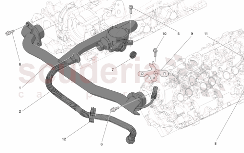 Part Diagram for Maserati 670158516