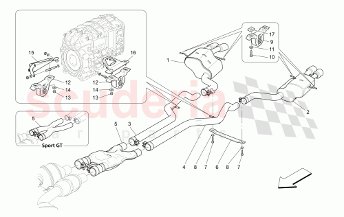 Part Diagram for Maserati 201249