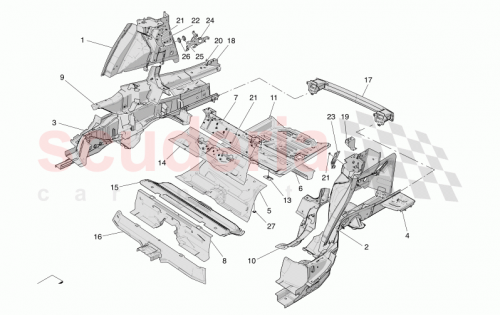 Part Diagram for Maserati 673015743