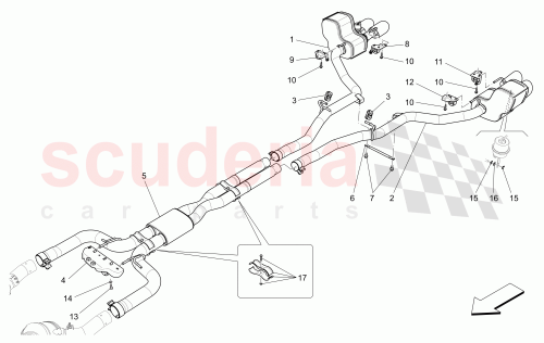 Part Diagram for Maserati 670009469