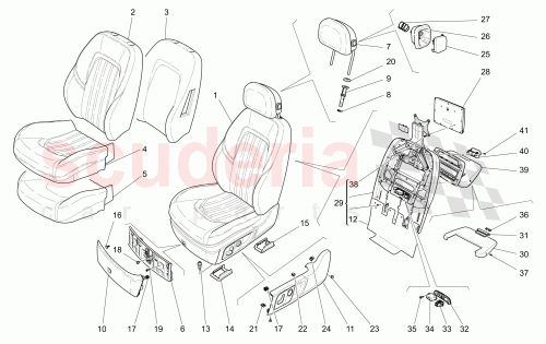 Part Diagram for Maserati 673005803