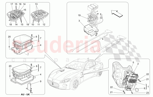 Part Diagram for Maserati 247832