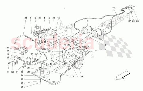 Part Diagram for Maserati 187866