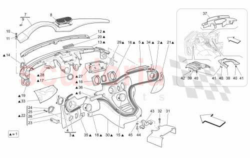 Part Diagram for Maserati 984191515