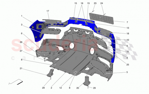 Part Diagram for Maserati 670212618
