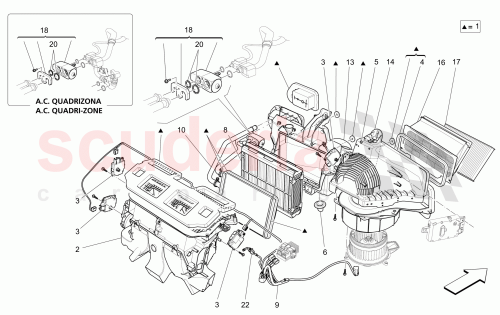 Part Diagram for Maserati 670038354