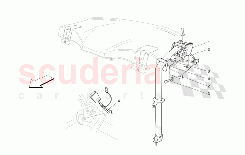 Part Diagram for Maserati 80880700