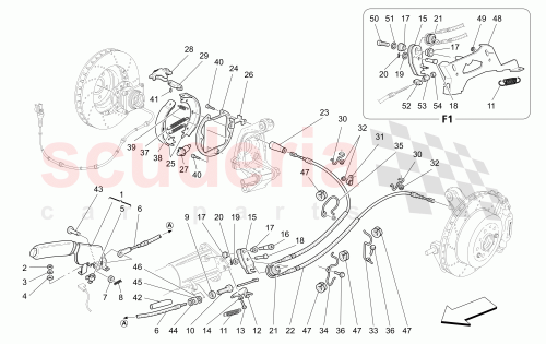 Part Diagram for Maserati 204410