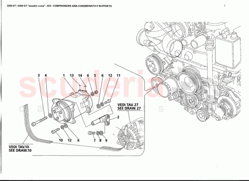 Part Diagram for Maserati 452008901