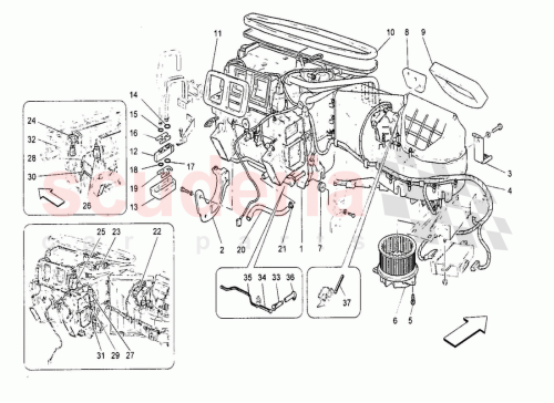 Part Diagram for Maserati 85470200
