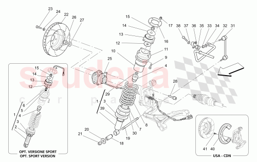 Part Diagram for Maserati 219761