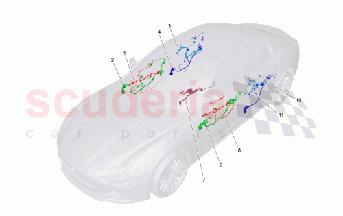 Part Diagram for Maserati 670035845