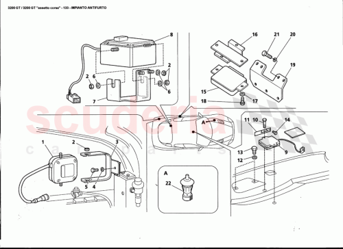 Part Diagram for Maserati 373307227