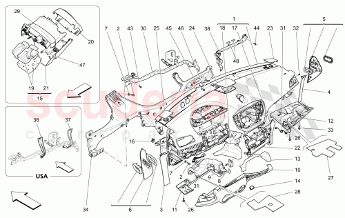Part Diagram for Maserati 670080150