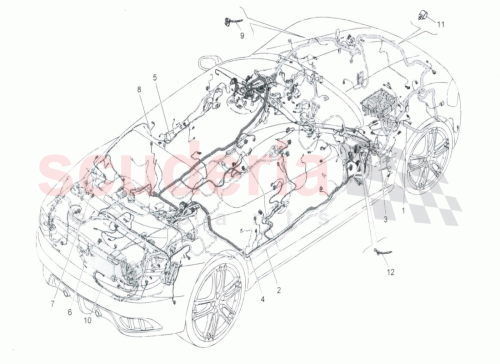 Part Diagram for Maserati 272862