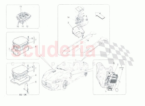 Part Diagram for Maserati 233100