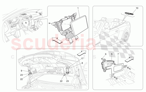 Part Diagram for Maserati 342446