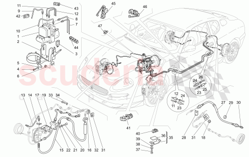 Part Diagram for Maserati 198574