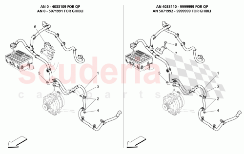 Part Diagram for Maserati 46328749