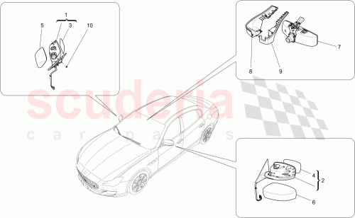 Part Diagram for Maserati 670048057