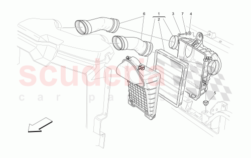Part Diagram for Maserati 197784